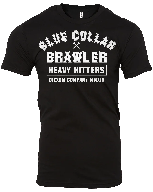 Blue Collar Brawler T-Shirt - Black & White