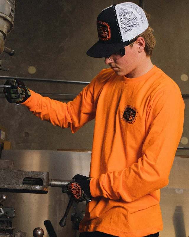 Checkpoint Hi Vis Long Sleeve T-Shirt - Orange