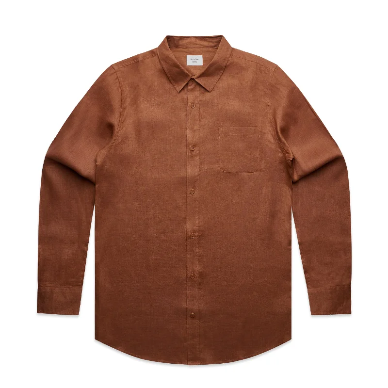 AS Colour 5418 Linen Mens L/S Shirt