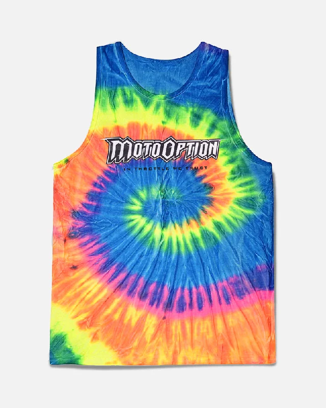 MENS ACE TANK - TIE DYE