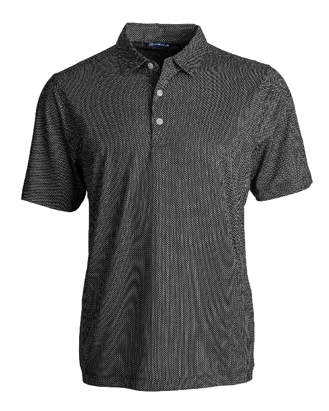 Cutter & Buck Tall Pike Eco Symmetry Print Stretch Recycled Polo