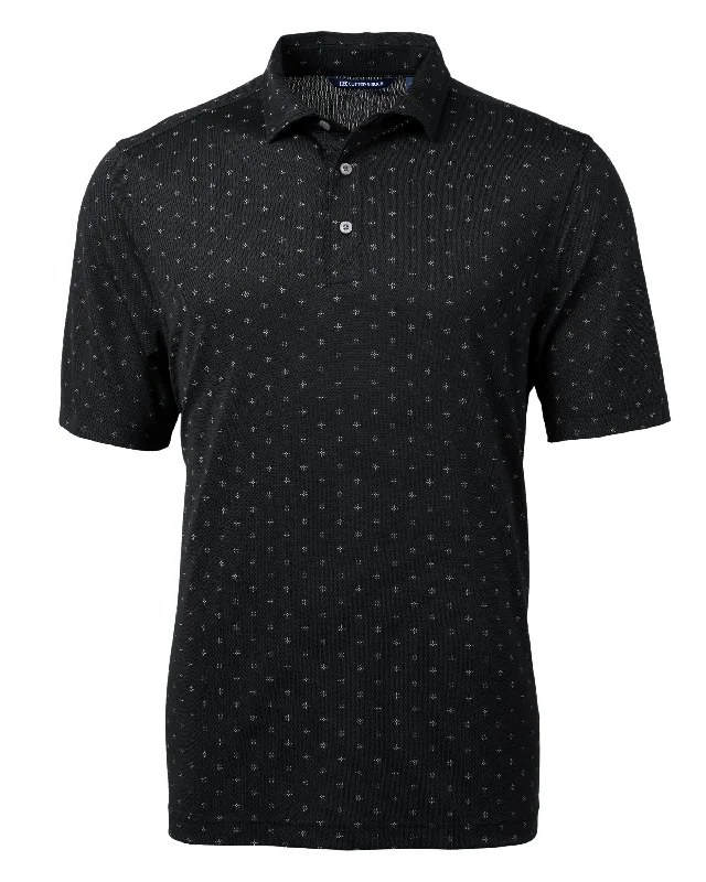 Cutter & Buck Tall Virtue Eco Pique Tile Print Recycled Polo