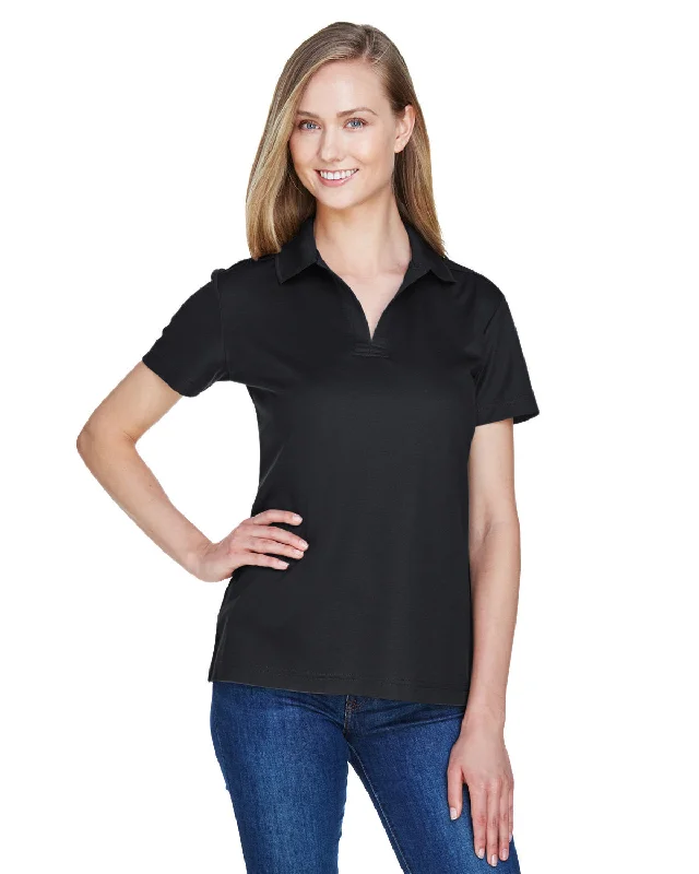 Devon & Jones Ladies CrownLux Performance Plaited Polo