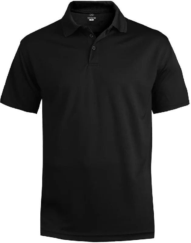 Edwards Performance Flat Knit Short Sleeve Polo