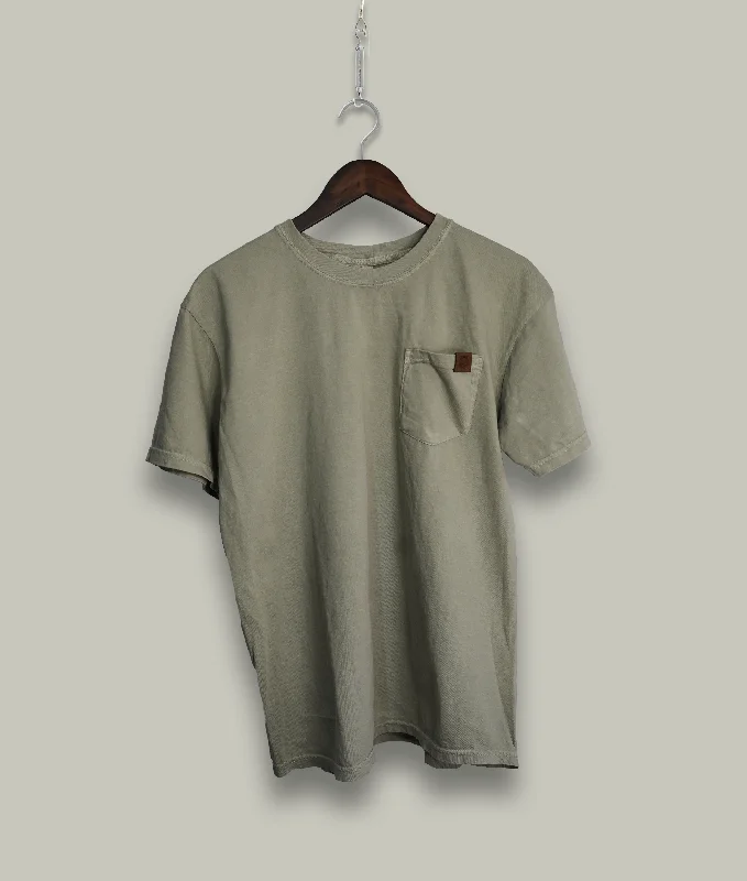 El Vikingo Pocket Tag T-Shirt (Sandstone)