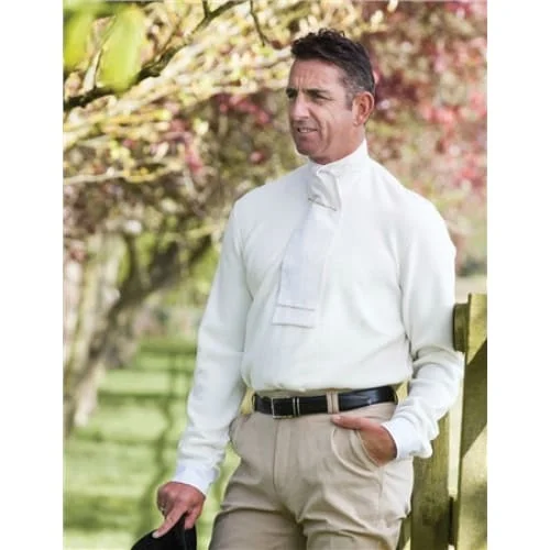 Equetech Men's Thermal Stock Shirt White