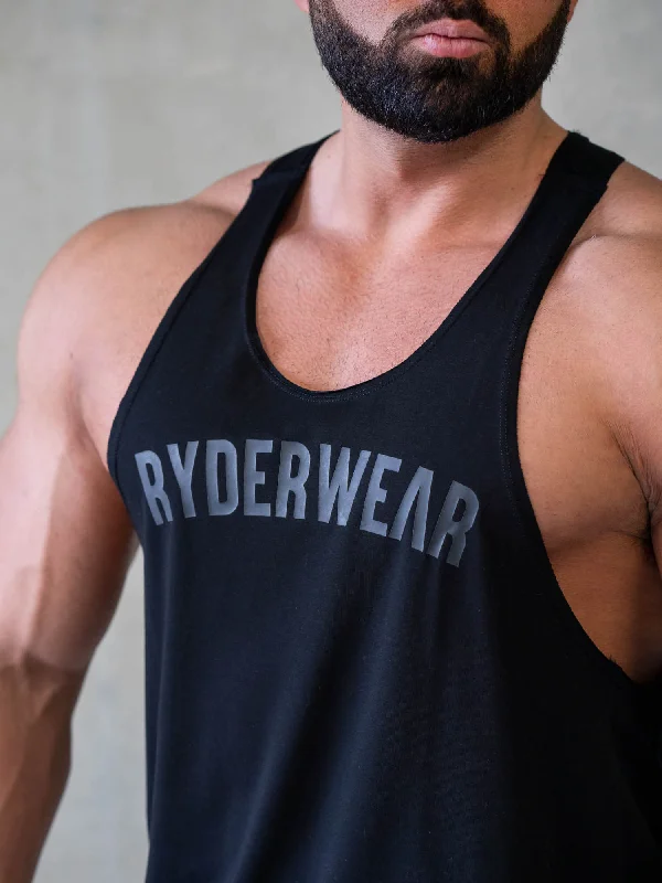 Force Stringer T-Back - Black