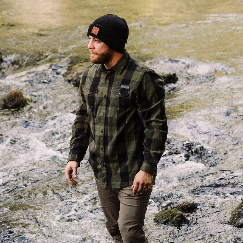 Green Plaid Flannel