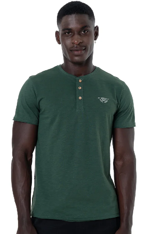 Henley T-Shirt _ 146764 _ Fatigue