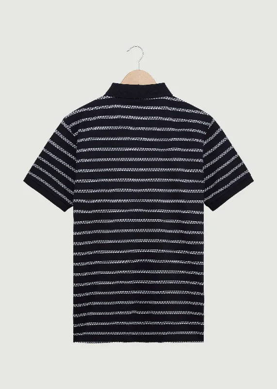 Jaycox Polo Shirt - Black/White