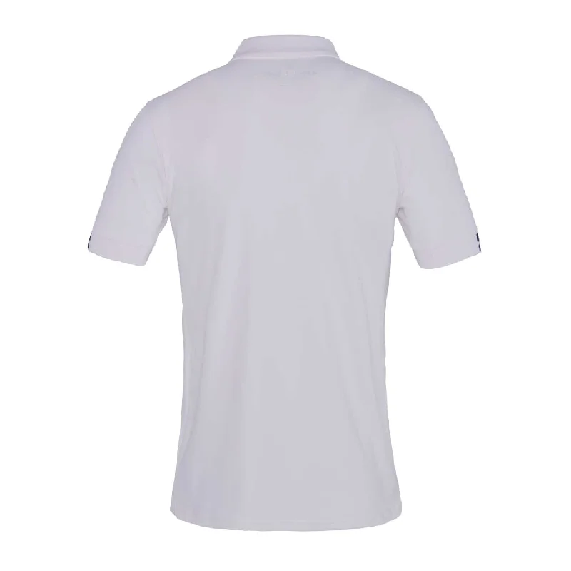 Kingsland Men's Tec Pique Polo Shirt Glasse White