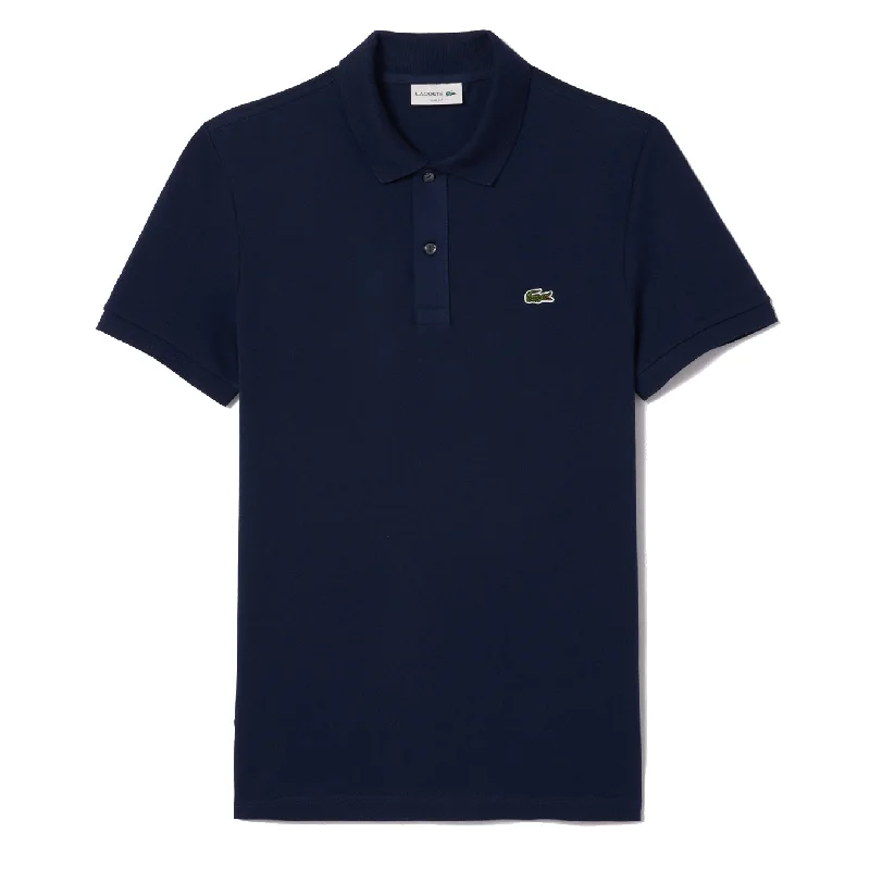 Lacoste Original L.12.12 Petit Piqué Cotton Polo Shirt Midnight Blue