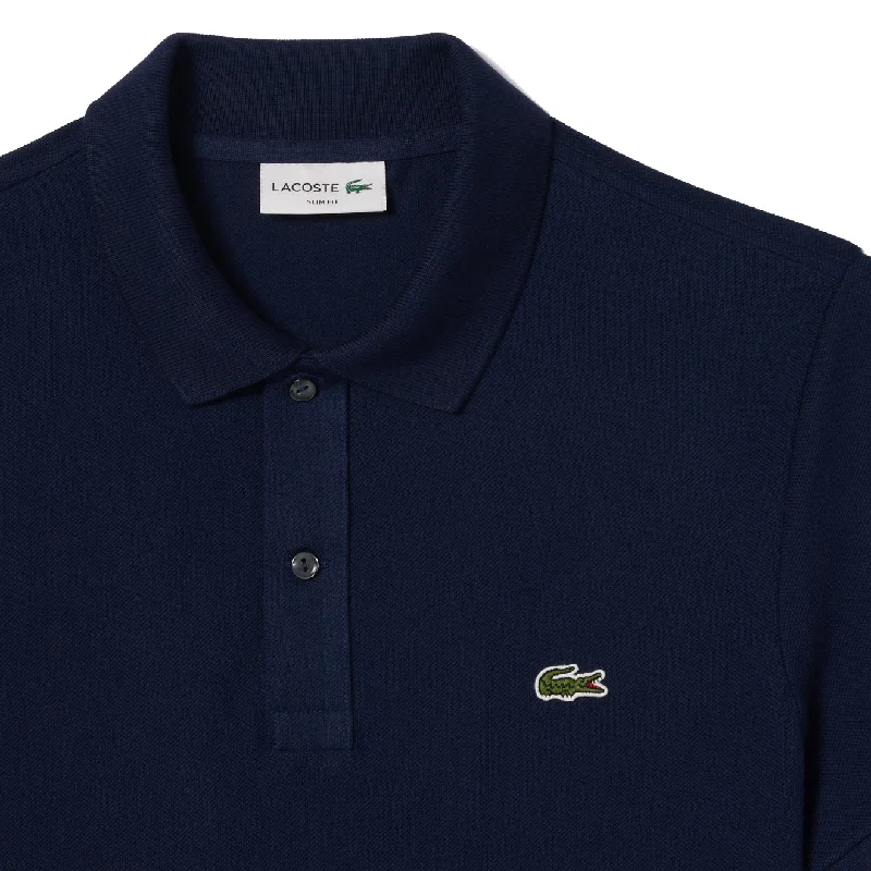 Lacoste Original L.12.12 Petit Piqué Cotton Polo Shirt Midnight Blue