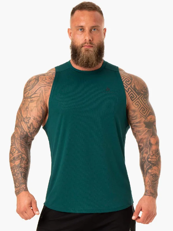 Lift Mesh Tank - Emerald