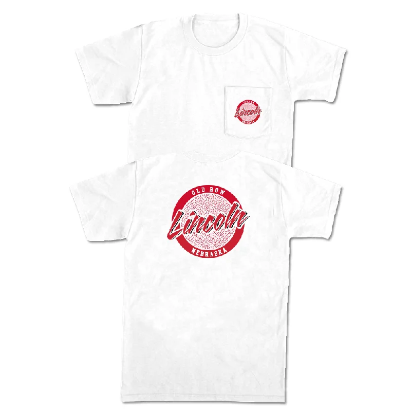 Lincoln, Nebraska Circle Logo Pocket Tee