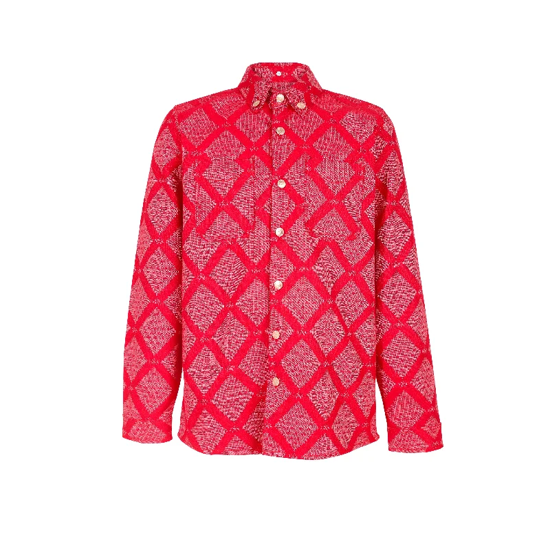 MAXHOSA MDS6 -RED DENIM SHIRT