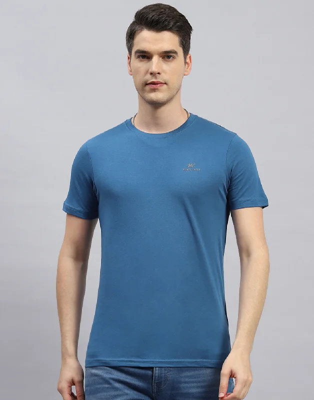 Men Green, Red & Blue Solid Round Neck Half Sleeve T-Shirt (Pack of 3)