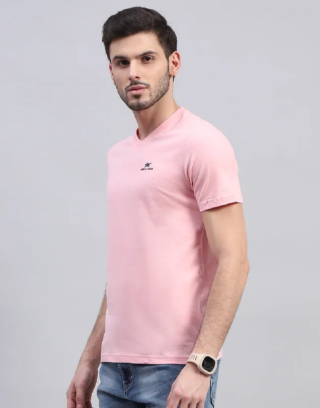 Men Multicolor Solid V Neck Half Sleeve T-Shirt (Pack of 3)