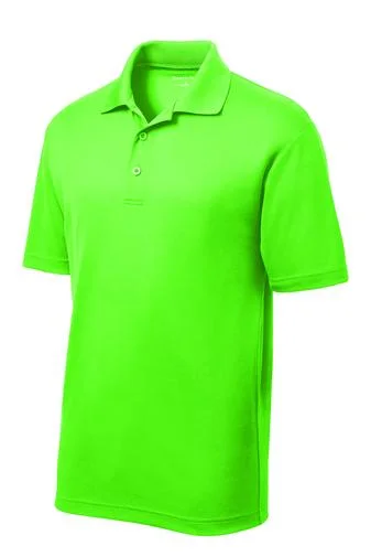 Polo- Men's Neon Green