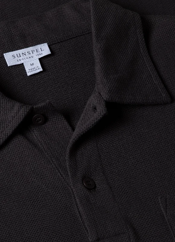 Men's Riviera Polo Shirt in Charcoal