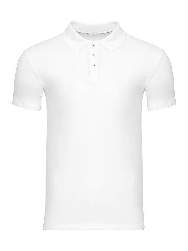 Muscle Polo Shirt - Hvid