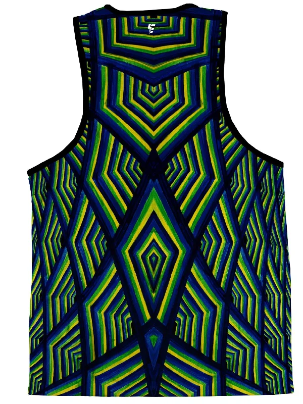 Neon Temple Of Light Unisex Tank Top