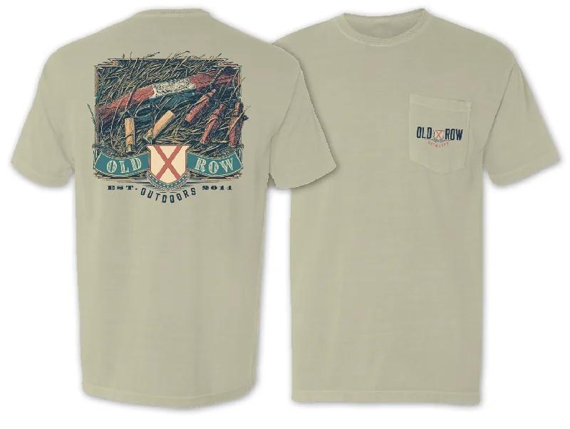 Old Row Outdoors Shells Pocket Tee