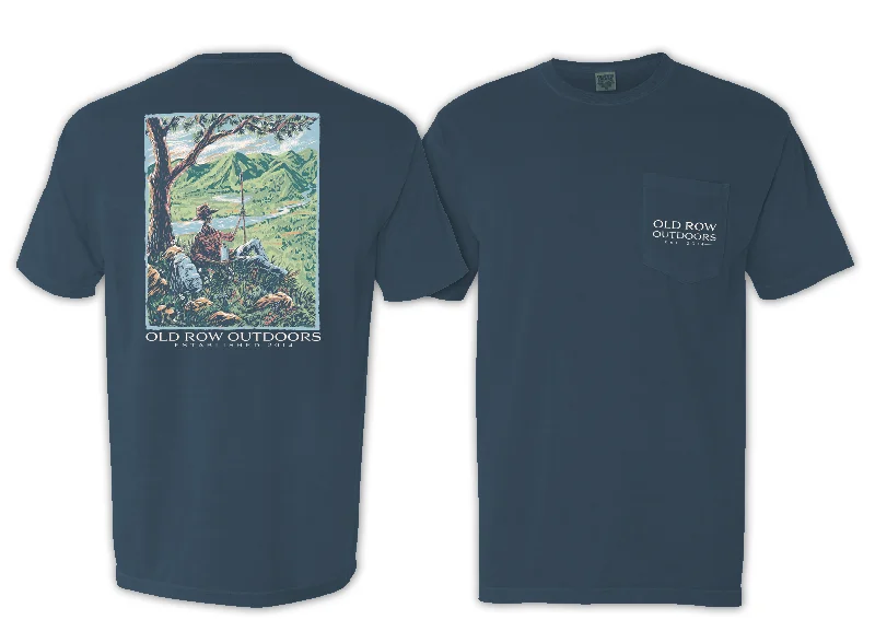 Old Row Outdoors Skelly Hike Pocket Tee