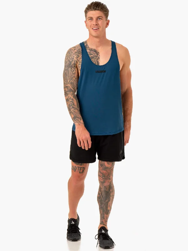 Optimal Mesh T-Back - Blue