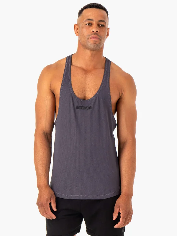 Optimal Mesh T-Back - Charcoal