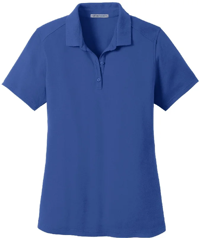 CLOSEOUT - Port Authority Ladies SuperPro Knit Polo