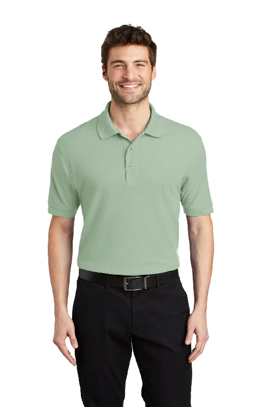 Port Authority K500 Silk Touch Polo - Mint Green