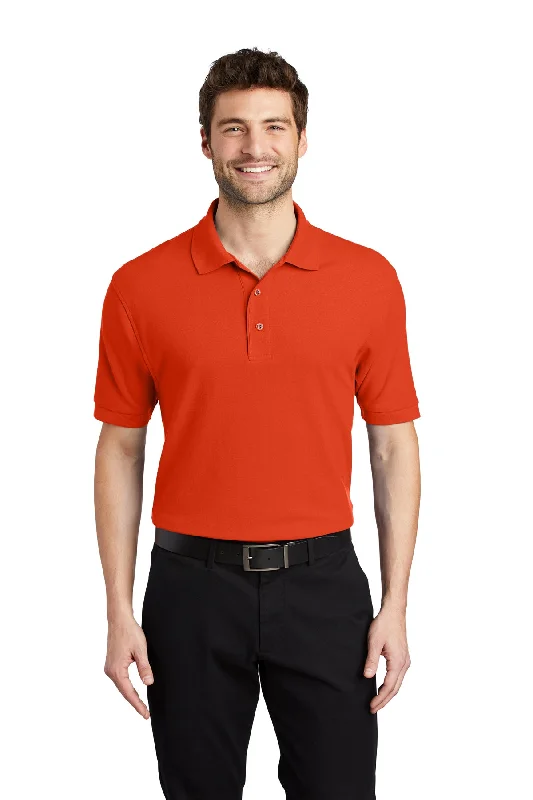 Port Authority K500 Silk Touch Polo - Orange