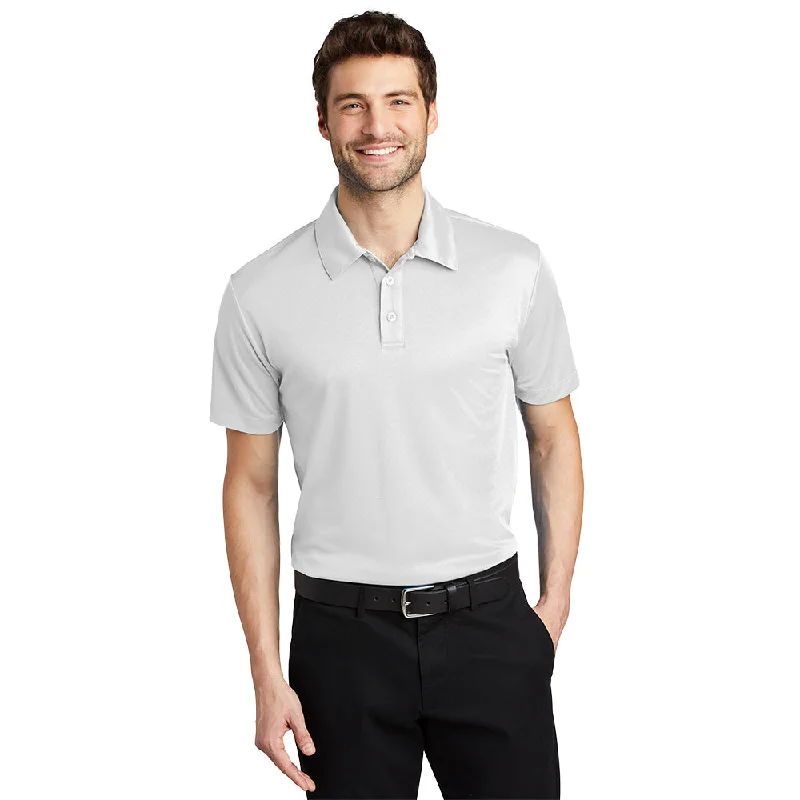 Port Authority K540 Silk Touch Performance Polo - White