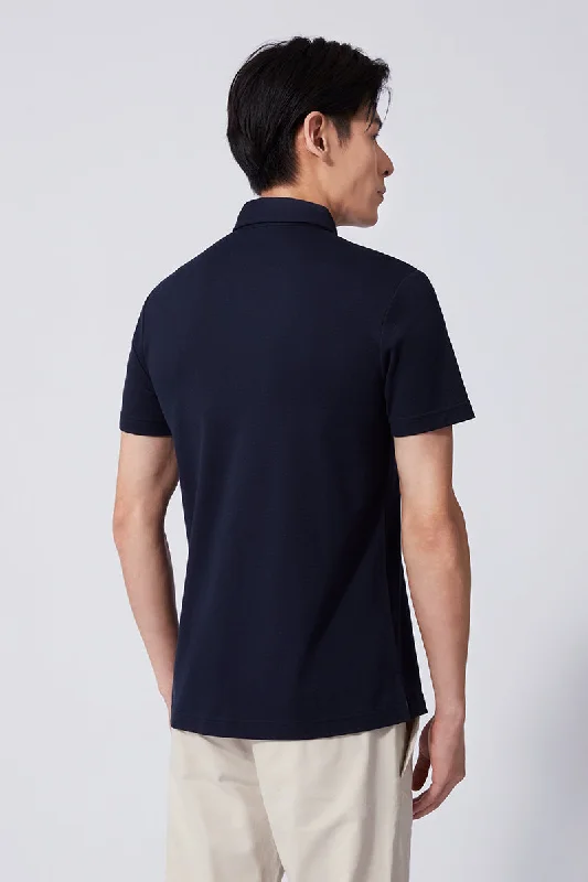 Regal Pique Polo | Navy NNY096