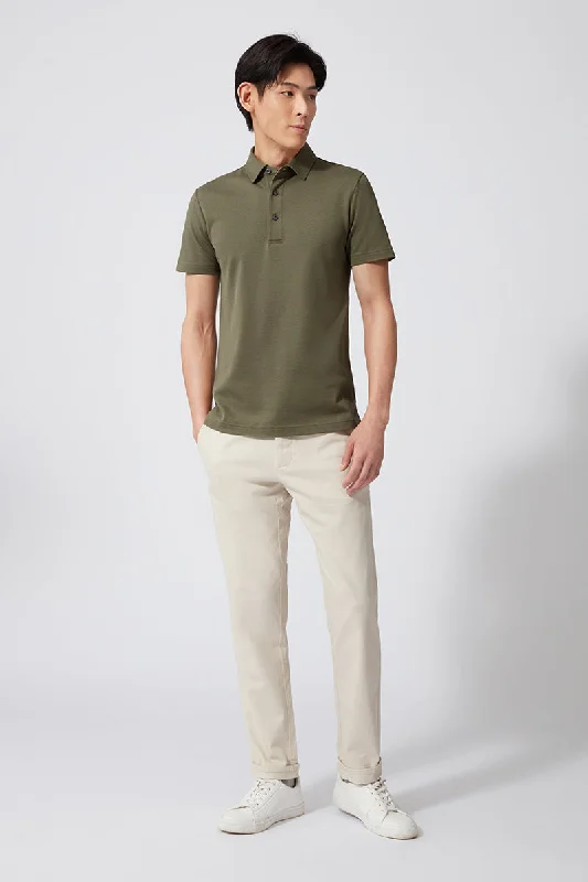 Regal Pique Polo | Olive GNE474