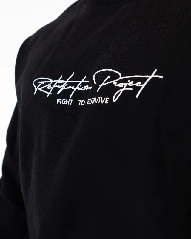 Signature Crew-Neck | Black  | IN STOCK