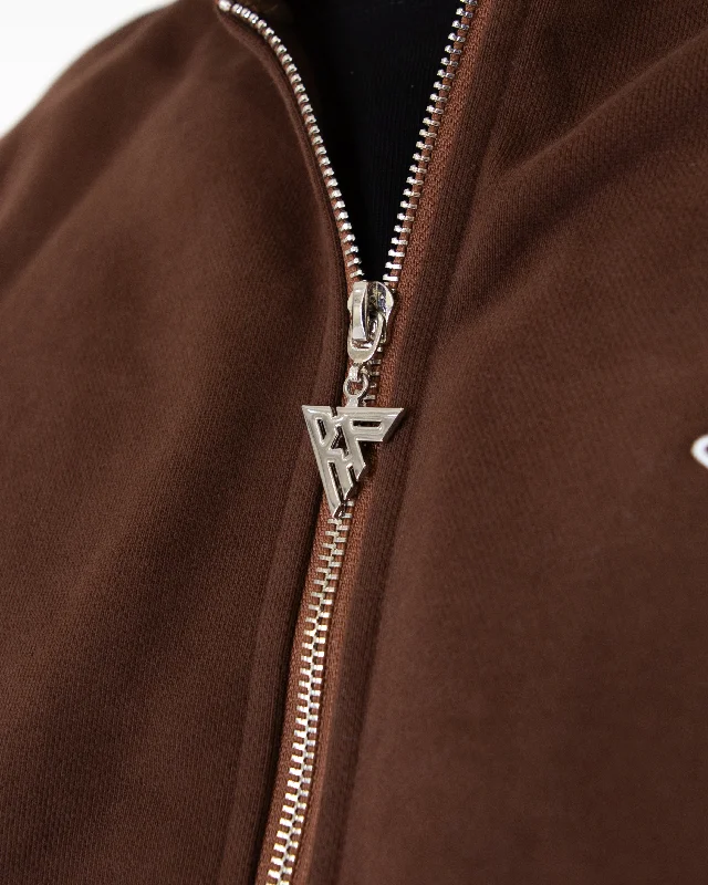 Signature Zip-Up | Brown | IN STOCK