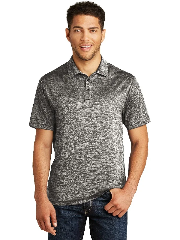 Sport-Tek PosiCharge Electric Heather Polo