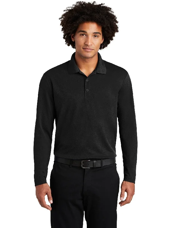 Sport-Tek PosiCharge RacerMesh Long Sleeve Polo