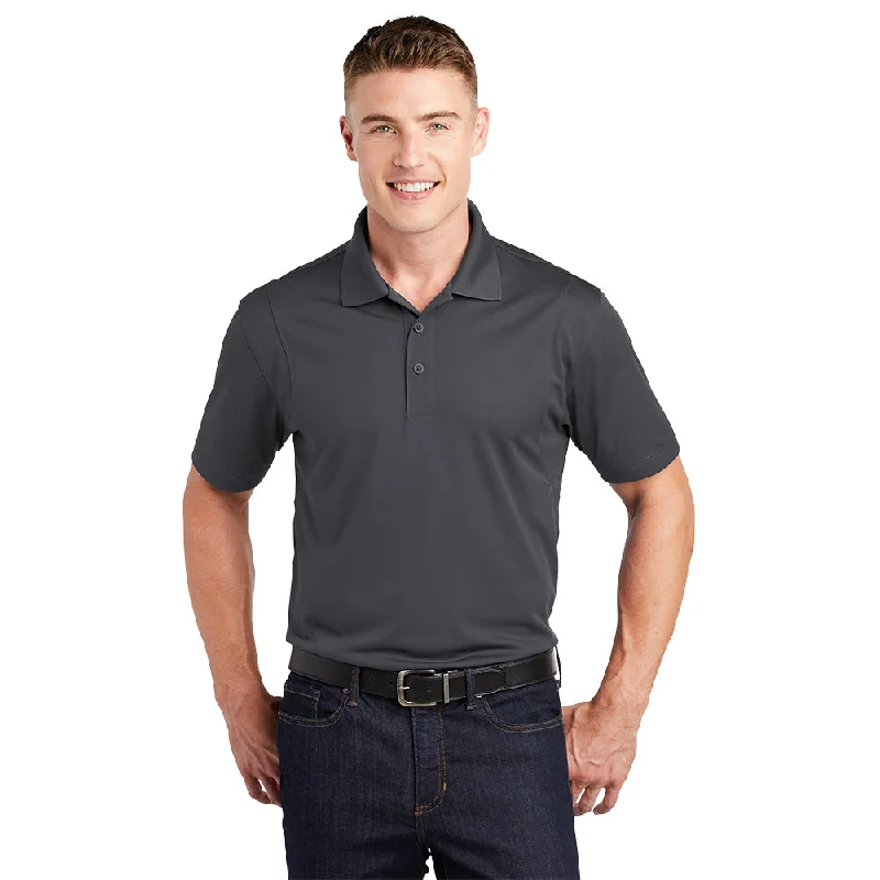 Sport-Tek ST650 Micropique Sport-Wick Polo - Iron Grey