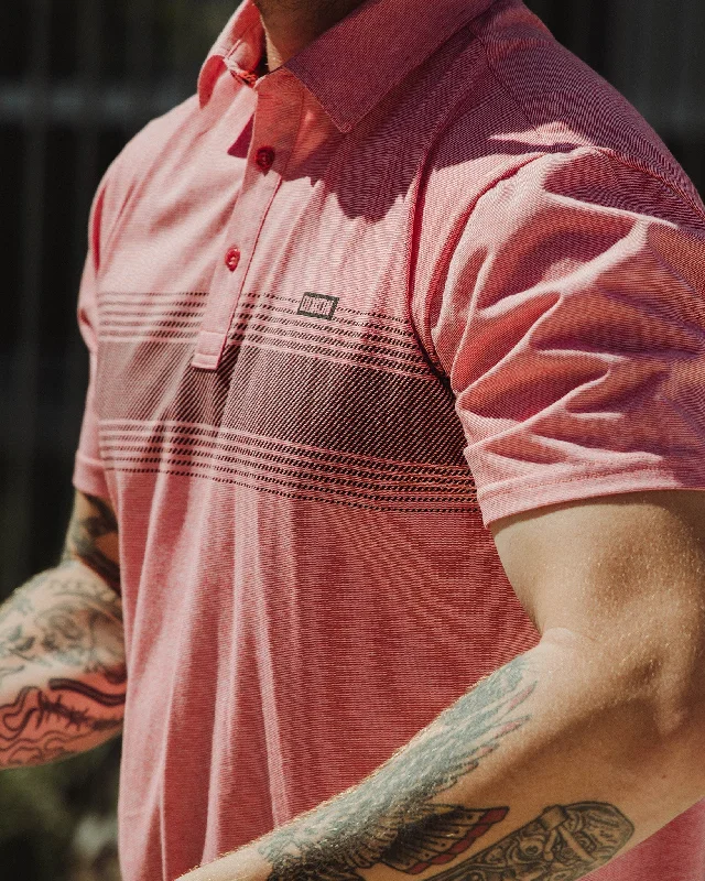 Stitch Premium Polo - Red