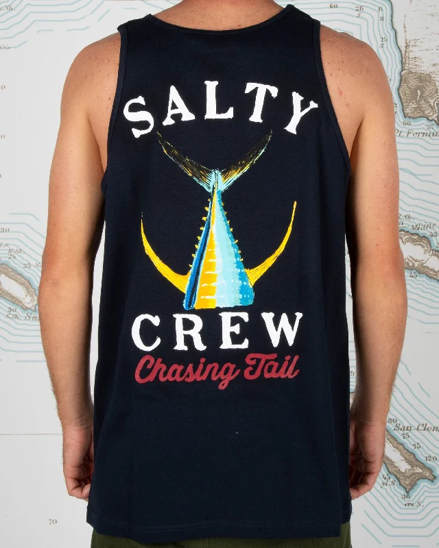 Tailed Tank - Navy