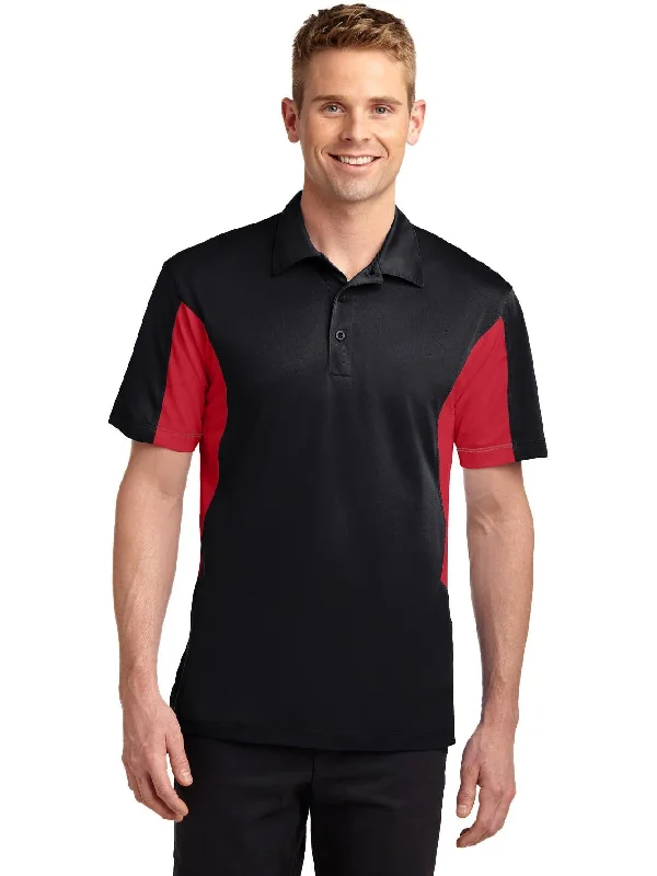 Sport-Tek Tall Side Blocked Sport Wick Polo