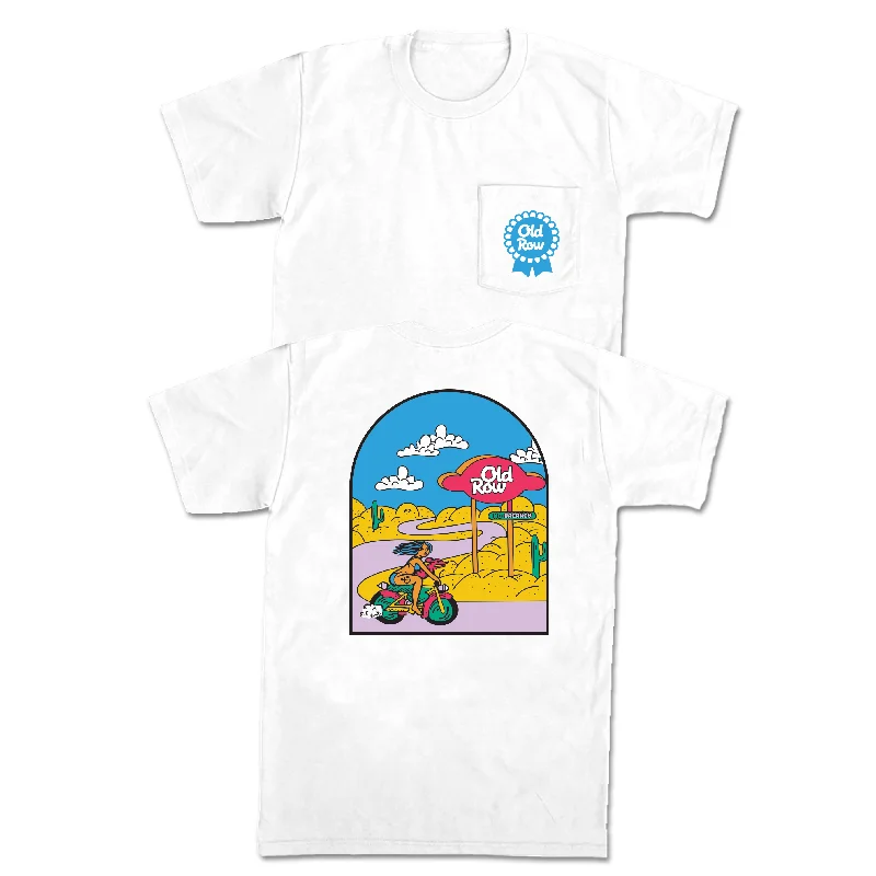 The Ribbon Beer Desert Bike Pocket Tee