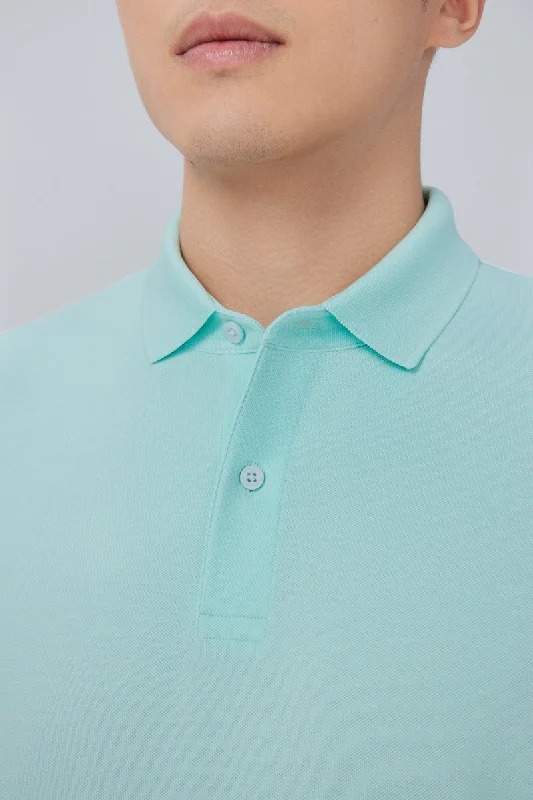 VISDRY™ Pique Polo | Mint P317UZ