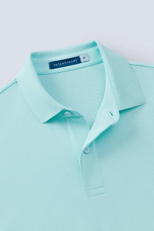 VISDRY™ Pique Polo | Mint P317UZ