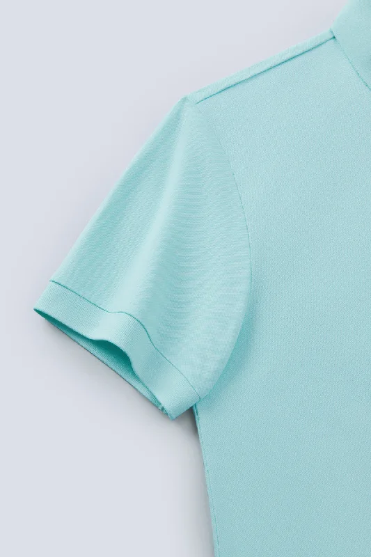 VISDRY™ Pique Polo | Mint P317UZ