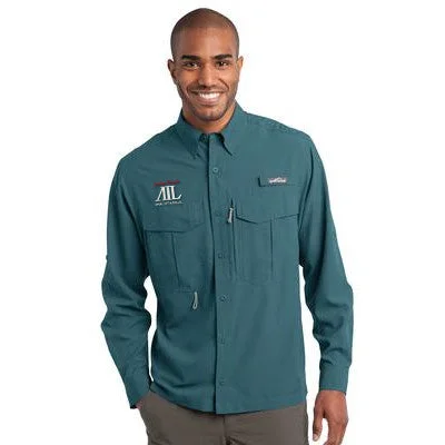 Eddie Bauer Long Sleeve Performance Fishing Shirt