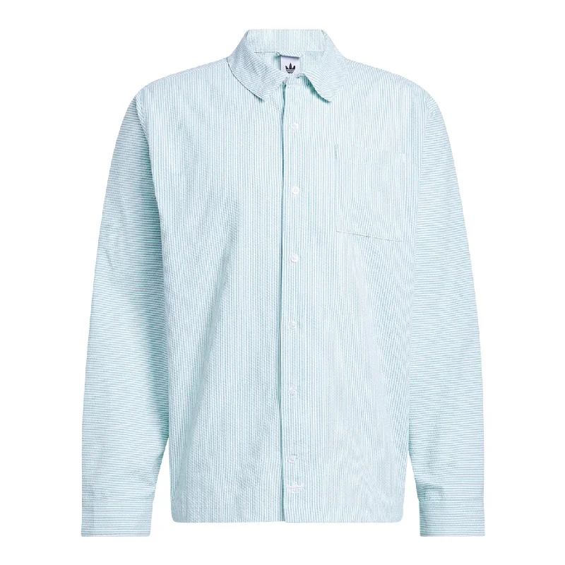 Adidas - Shmoo Button Up -Semi Court Green/ White